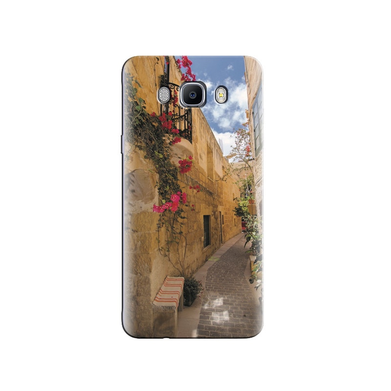Husa Samsung J5 2016 Beautiful Flower In City Street