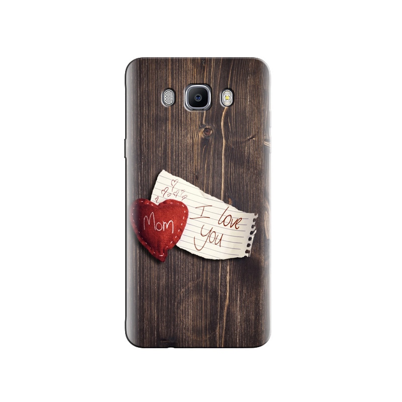 Husa Samsung J3 I Love You Mom Wood Background