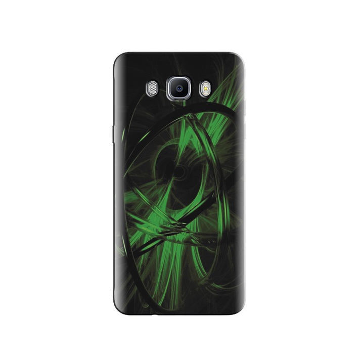 Силиконов калъф, съвместим с Samsung Galaxy J5 2016 - High Quality Green Pictures модел