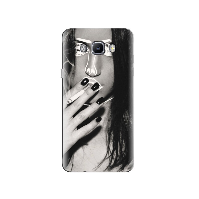 Husa Samsung J5 2016 Hot Black Girl With Cigarate