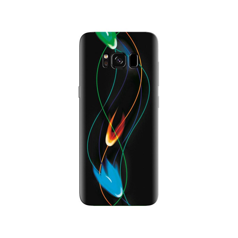 Husa Samsung S8 Flame Neon Art Hqs