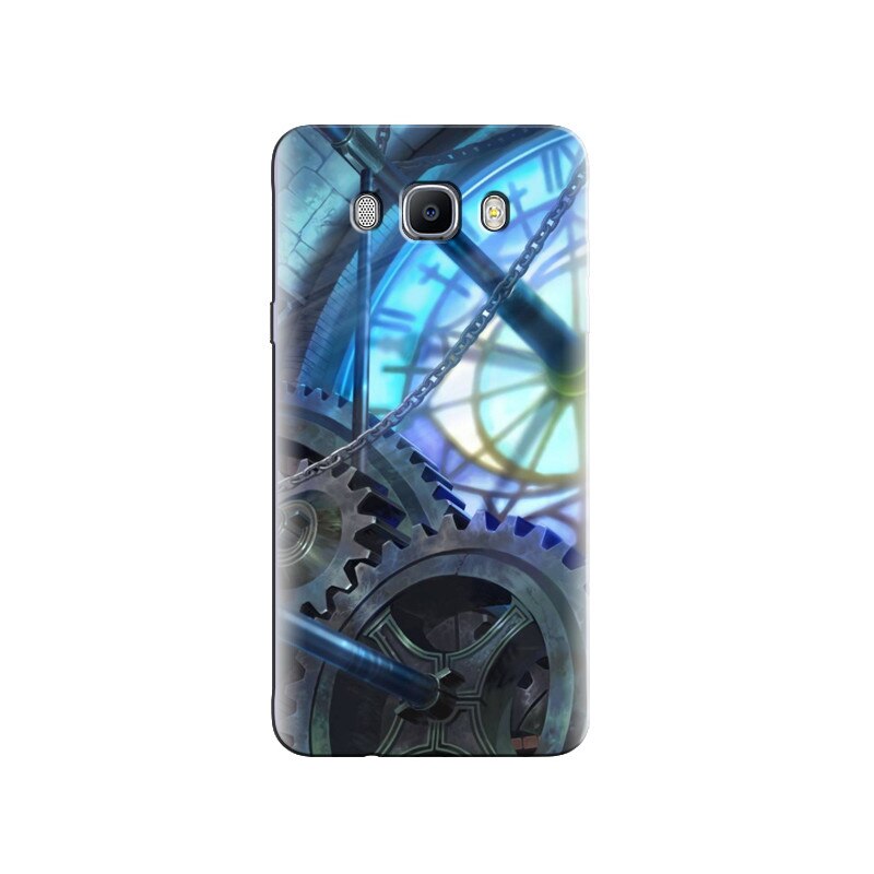 Husa Samsung J5 2016 Blue Steampunk Mechanics