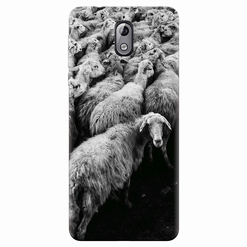Husa silicon pentru Nokia 3.1, Sheep