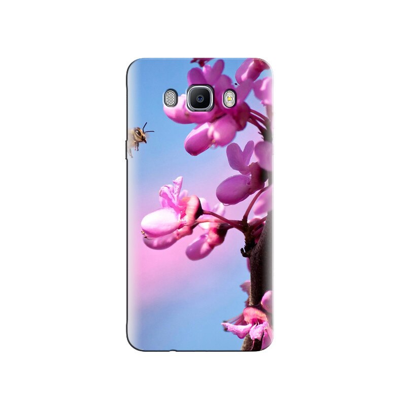 Husa Samsung J5 2016 Purple Flowers 005