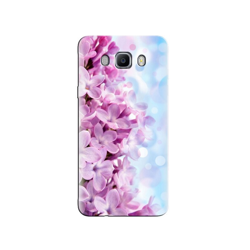 Husa Samsung J5 2016 Purple Flowers 001