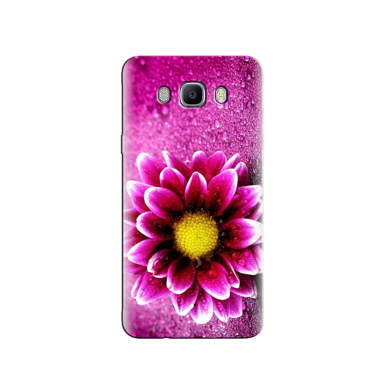 Husa Samsung J5 2016 Purple Flowers 006