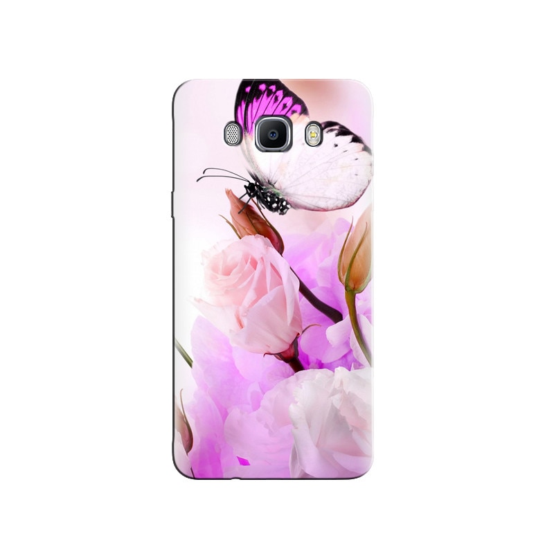 Husa Samsung J5 2016 Purple Butterfly Phone