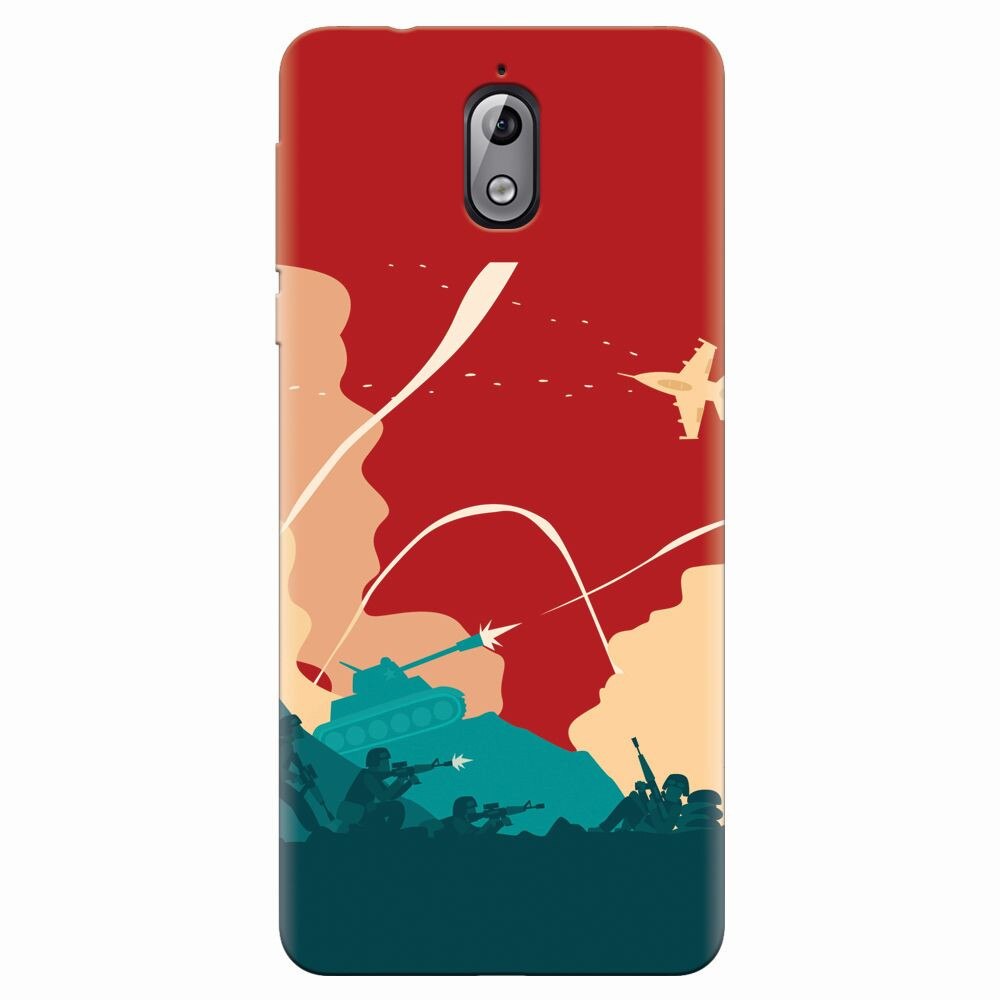 Husa silicon pentru Nokia 3.1, War