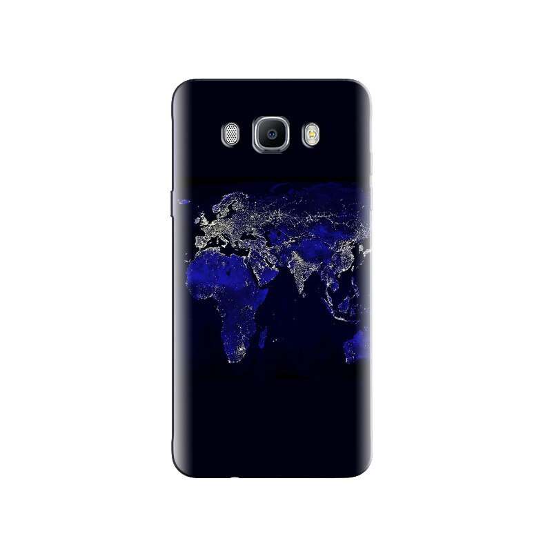 Husa Samsung J5 2016 Blue Earth Map