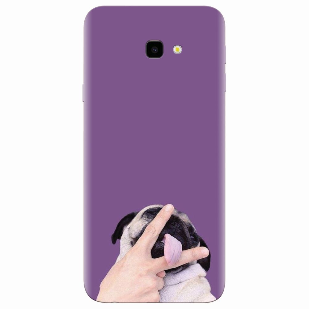 Husa silicon pentru Samsung Galaxy J4 Plus, Cute Dog 2