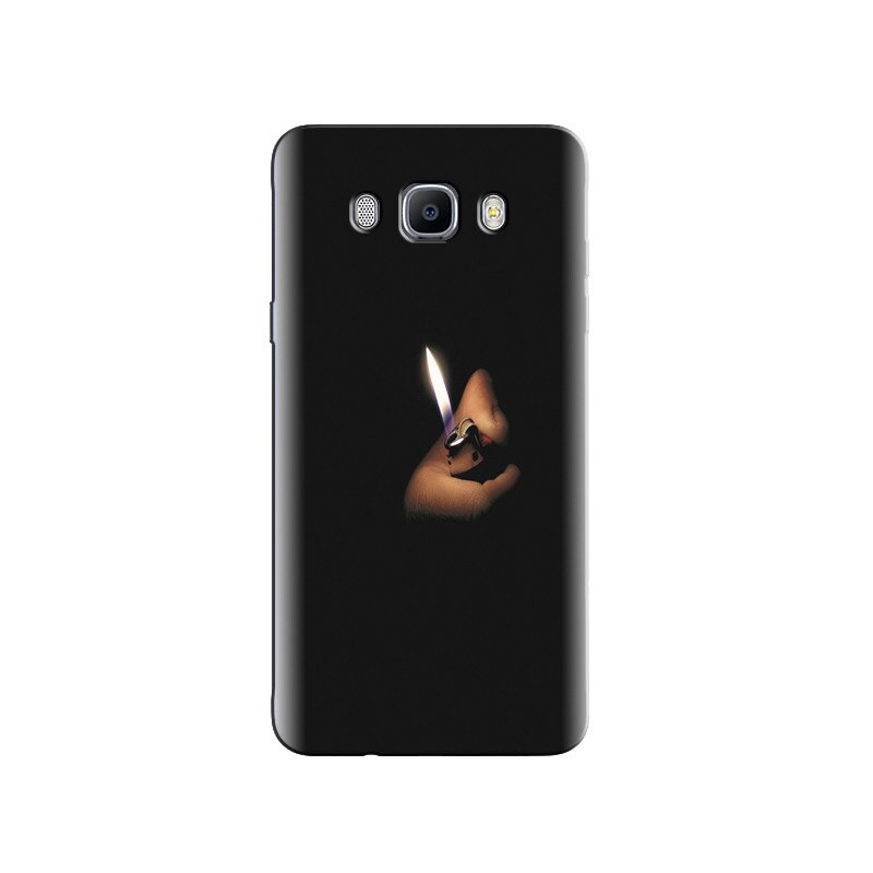 Husa Samsung J5 2016 Black With Lighter