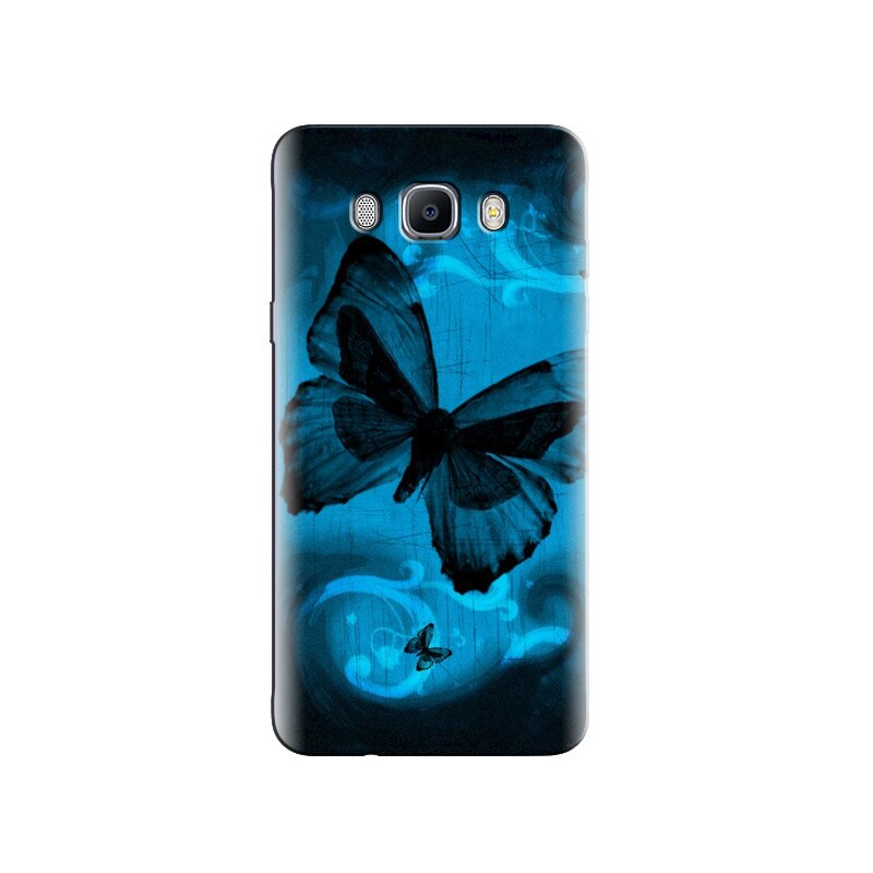 Husa Samsung J5 2016 Blue Butterfly 004