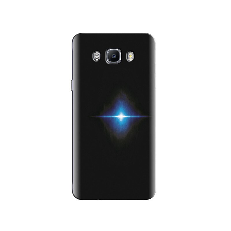 Husa Samsung J5 2016 Black With Blue Lighting