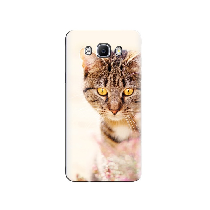 Husa din silicon compatibila cu Samsung Galaxy J5 2016 - model Beautiful Kitty