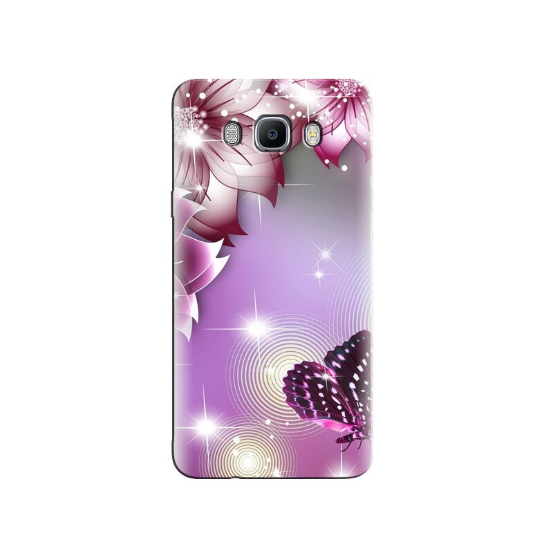 Husa Samsung J5 2016 Purple Butterfly Cellphone