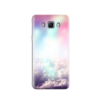 Husa Samsung J5 2016 Rainbow Colors Over Fluffy Clouds Fantasy Husa Samsung J5 2016 Rainbow Colors Over Fluffy Clouds Fantasy
