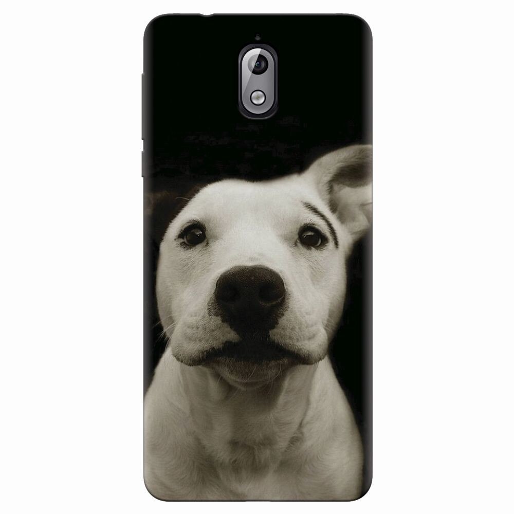 Husa silicon pentru Nokia 3.1, Funny Dog
