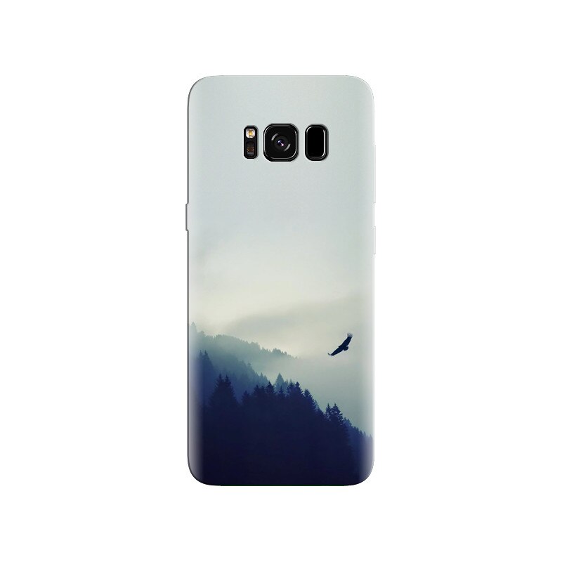 Husa Samsung S8 Flying Eagle Blue Fog Skyest