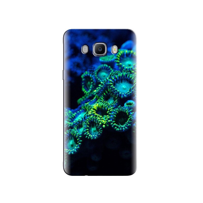 Husa Samsung J5 2016 Blue Underwater Zoanthids Coral Reef