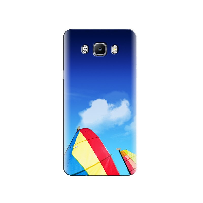 Husa Samsung J5 2016 Lenovo Stock Blue Sky Colorful Boats