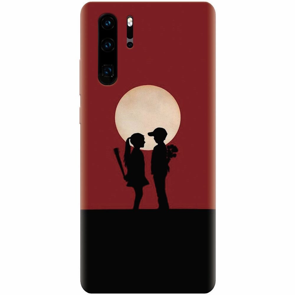 Husa silicon pentru Huawei P30 Pro, Boy Girl Love Story