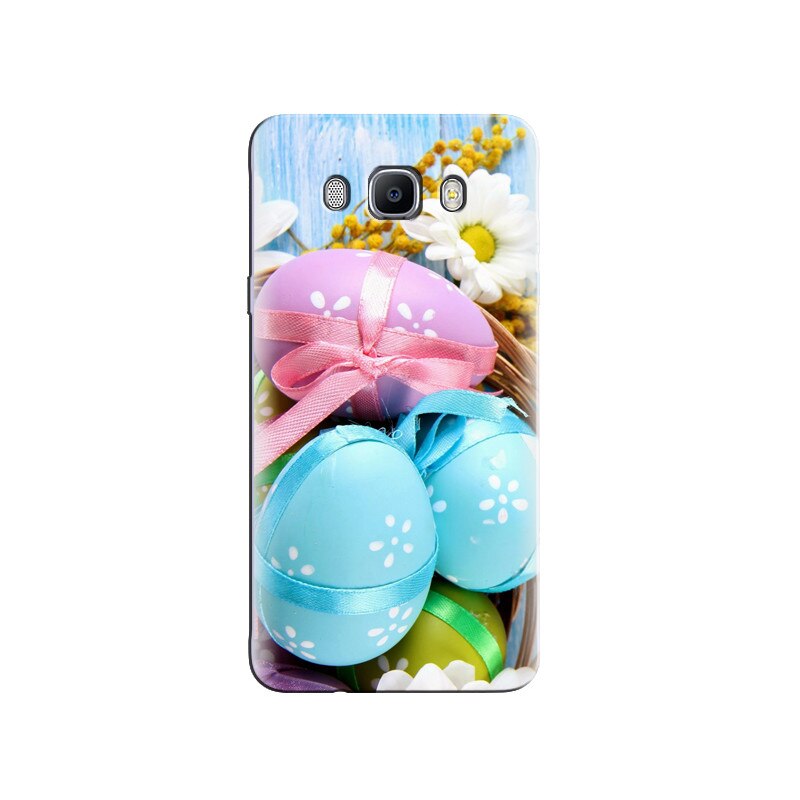 Husa Samsung J5 2016 Blue Spring Eggs Easter