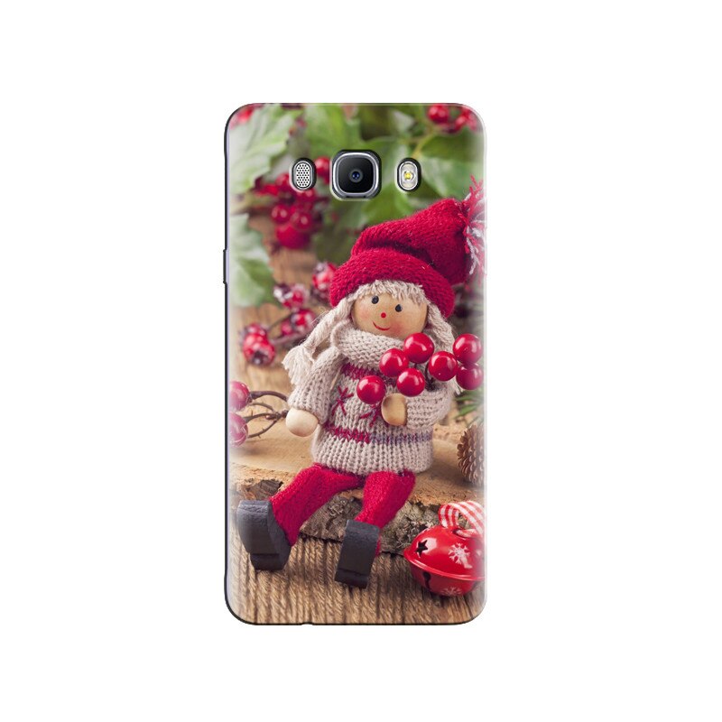 Husa Samsung J5 2016 Christmas Twigs Girl Figurine