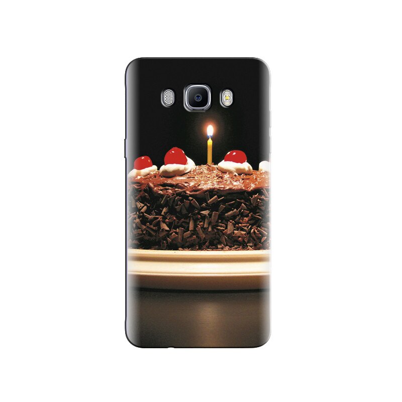 Husa Samsung J5 2016 Chocolate Cake With Lighting Candle