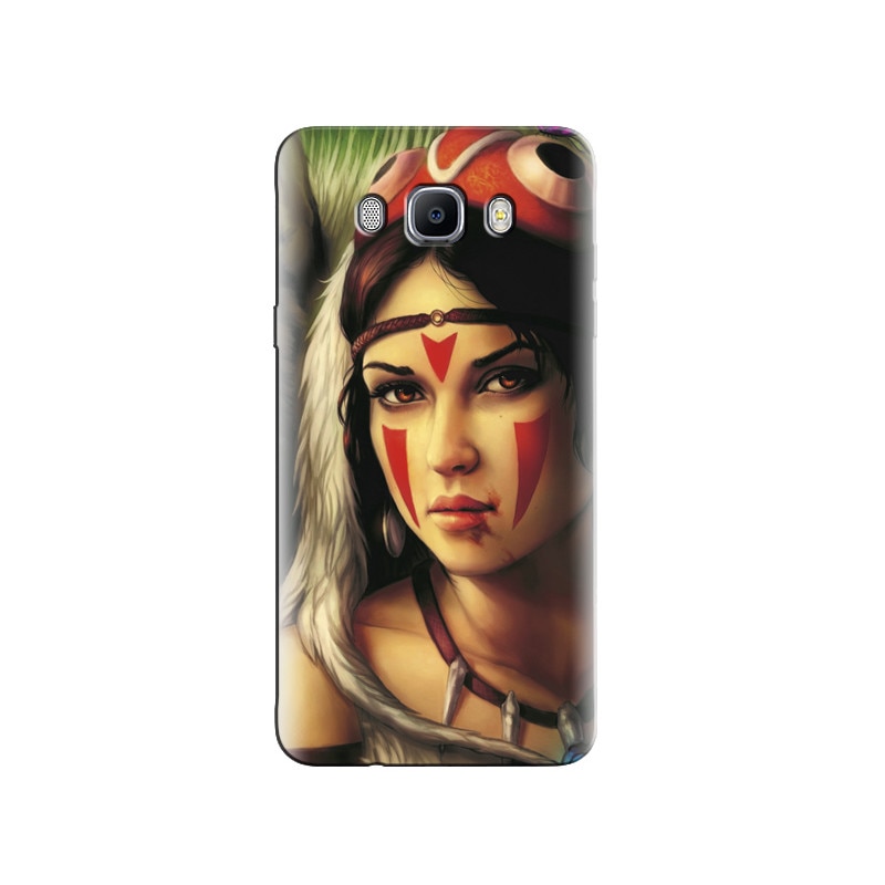 Husa Samsung J5 2016 Tribal Girl Tattoo On Face Fantasy