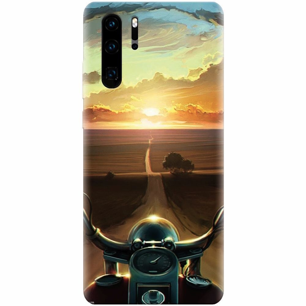 Husa silicon pentru Huawei P30 Pro, Country Road