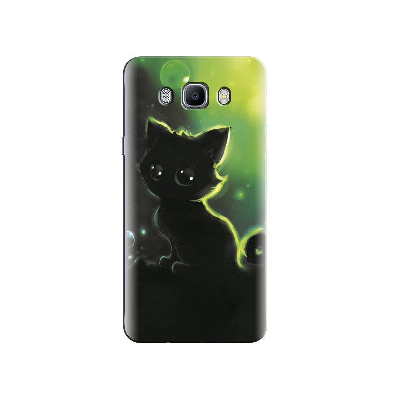 Husa Samsung J5 2016 Cute Art Of Lonely Black Kitty Hd Latests