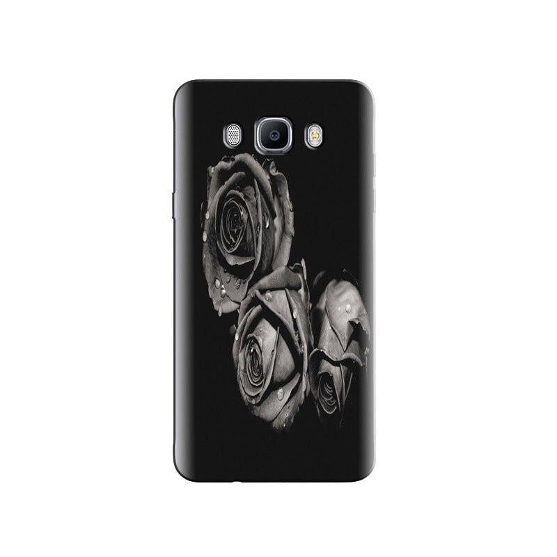 Husa Samsung J5 2016 Black Rose High Definitions