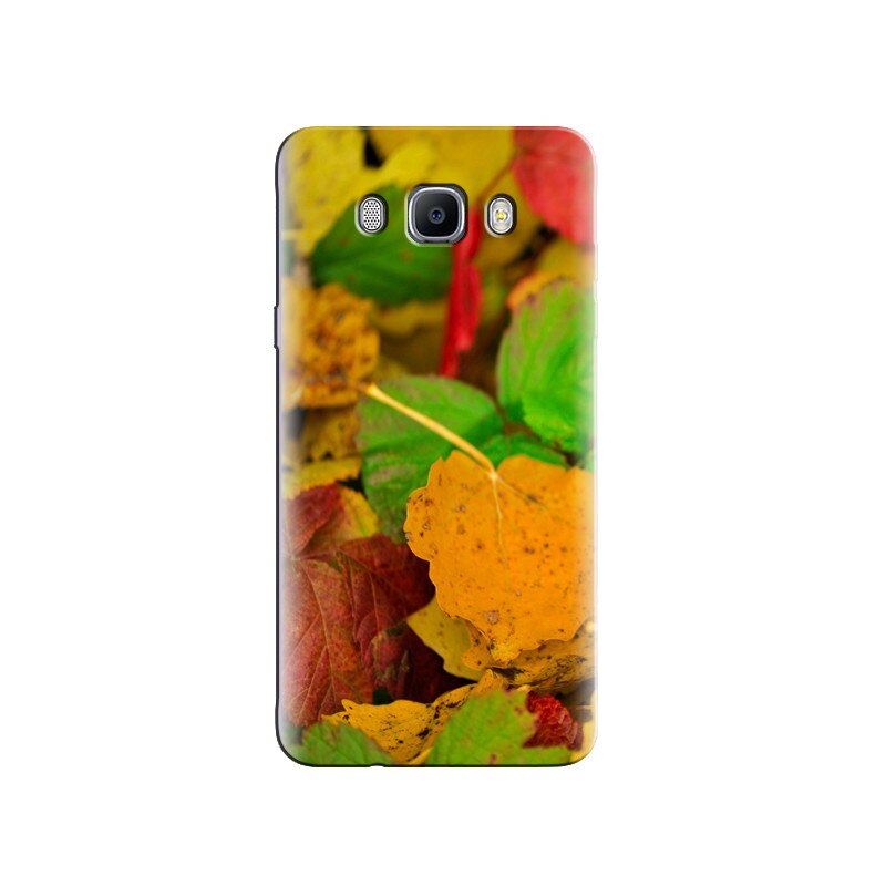 Husa Samsung J5 2016 Color Purple Leaves Autumn