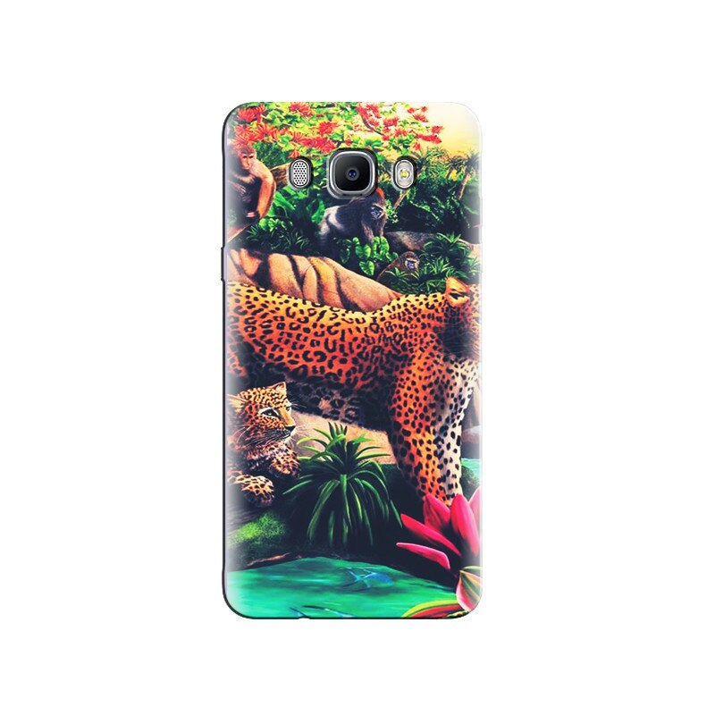 Husa Samsung J5 2016 Colorful Leopard Africa Nature