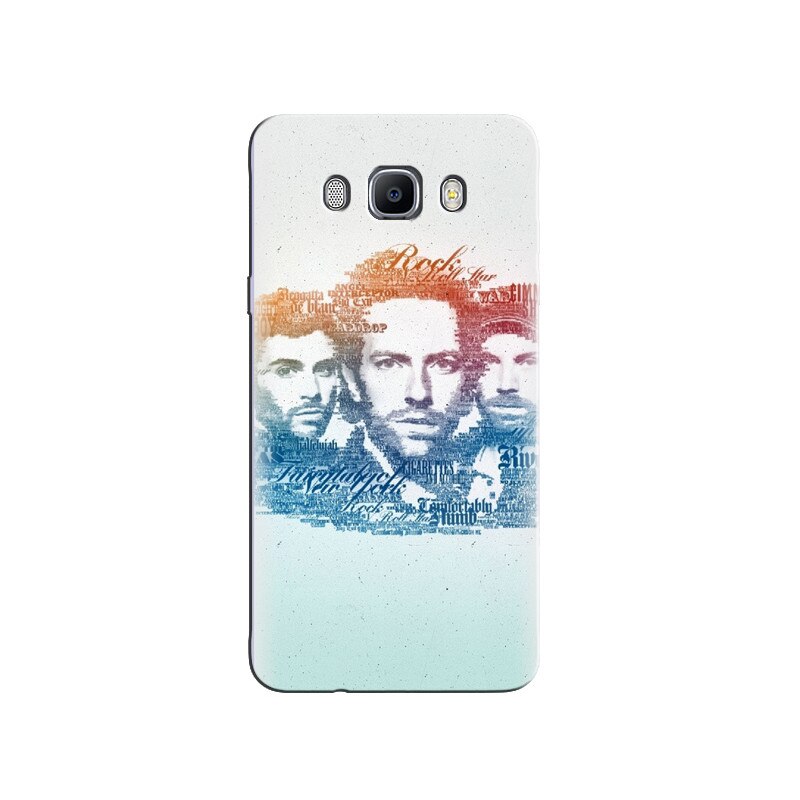 Husa Samsung J5 2016 Coldplay Faces Music Band Typography