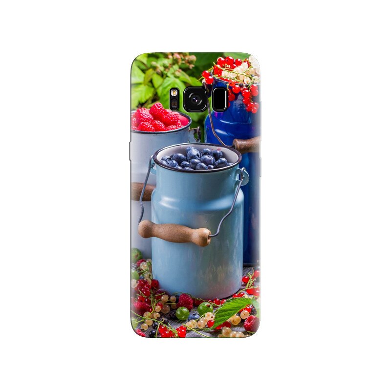 Husa Samsung S8 Plus Forest Fruits Blueberries Raspberries Jars