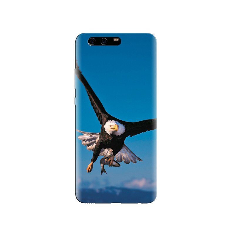 Husa Huawei P10 PLUS Beautiful Bird Eagle Fly High In Sky Background
