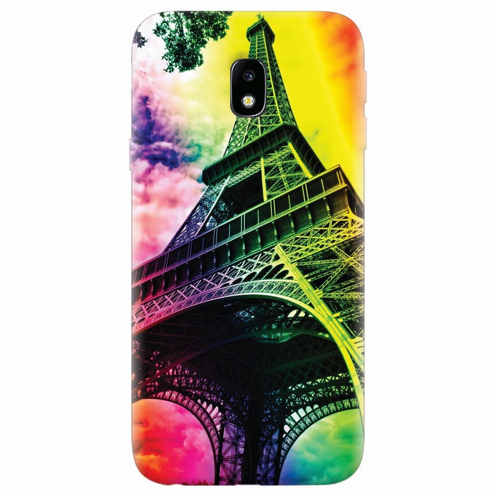 Husa silicon pentru Samsung Galaxy J7 Pro 2017, Eiffel Tower 002
