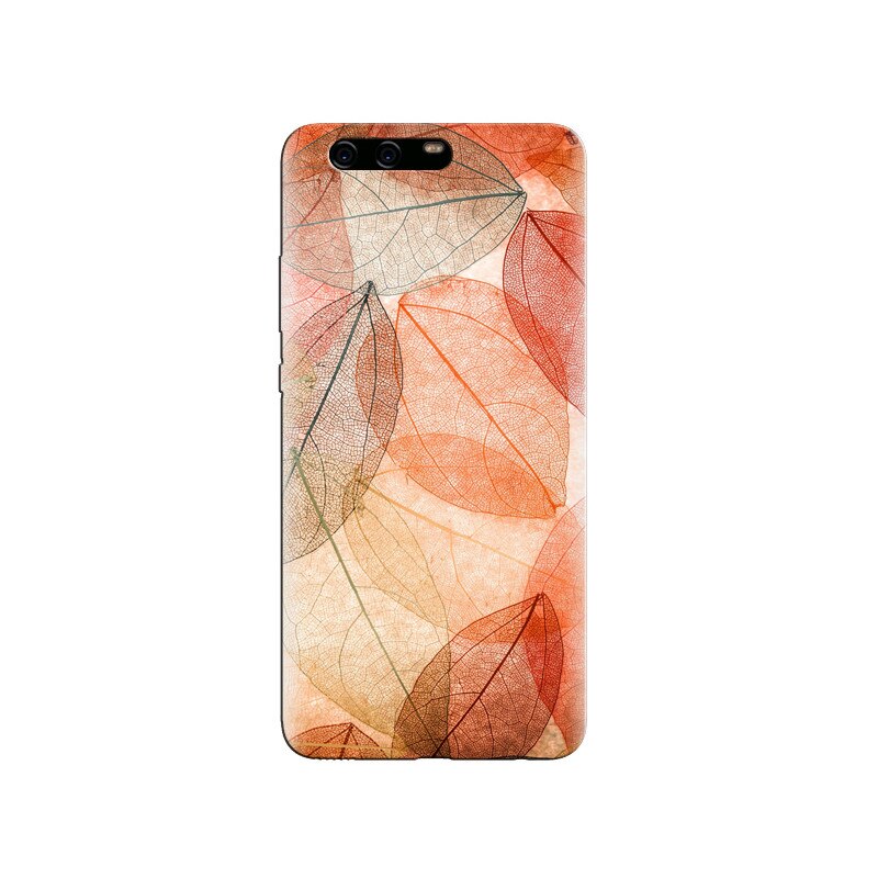 Husa Huawei P10 PLUS Autumn Leaves Transparent Abstract