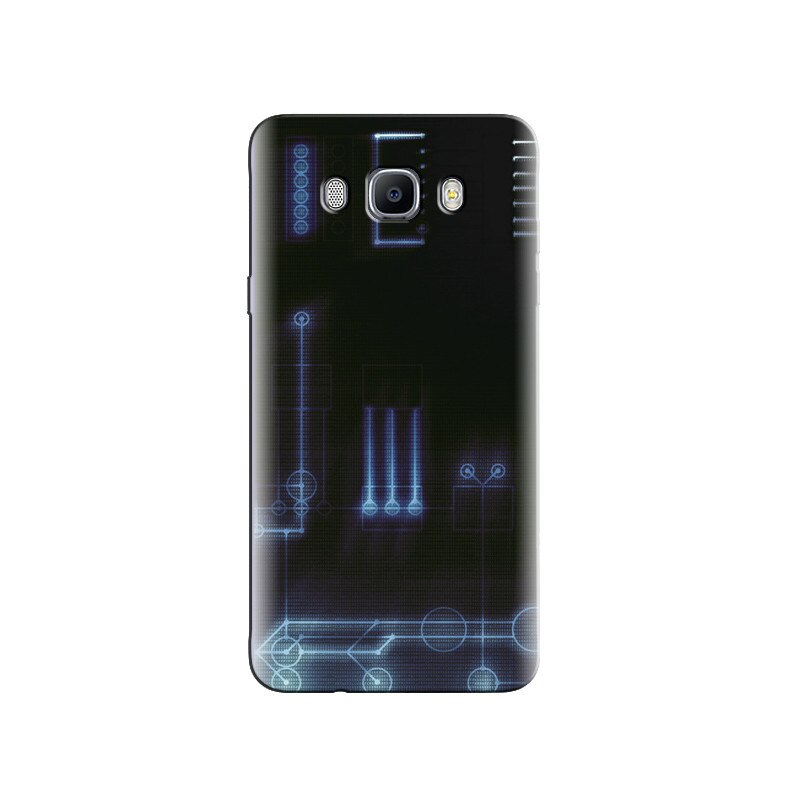 Husa Samsung J5 2016 Digital Blue Light Resolution 640 X 1136