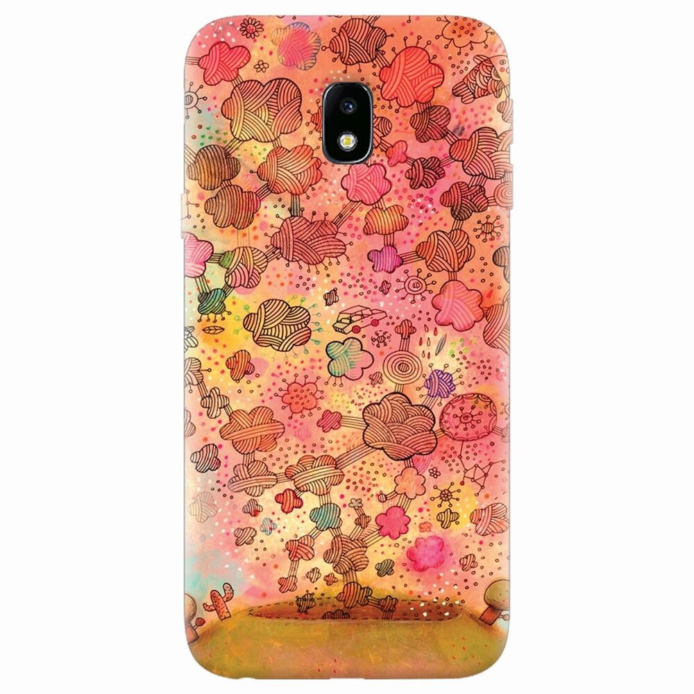 Husa silicon pentru Samsung Galaxy J7 Pro 2017, Girly X