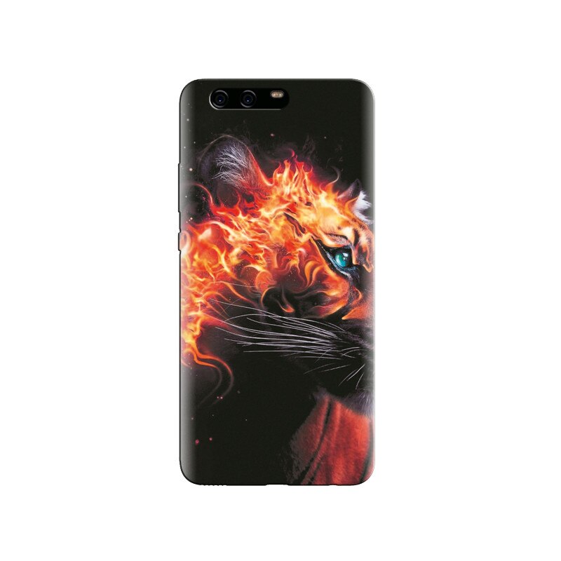 Husa Huawei P10 PLUS Burning Tiger Wild Animal Unseen Hqs