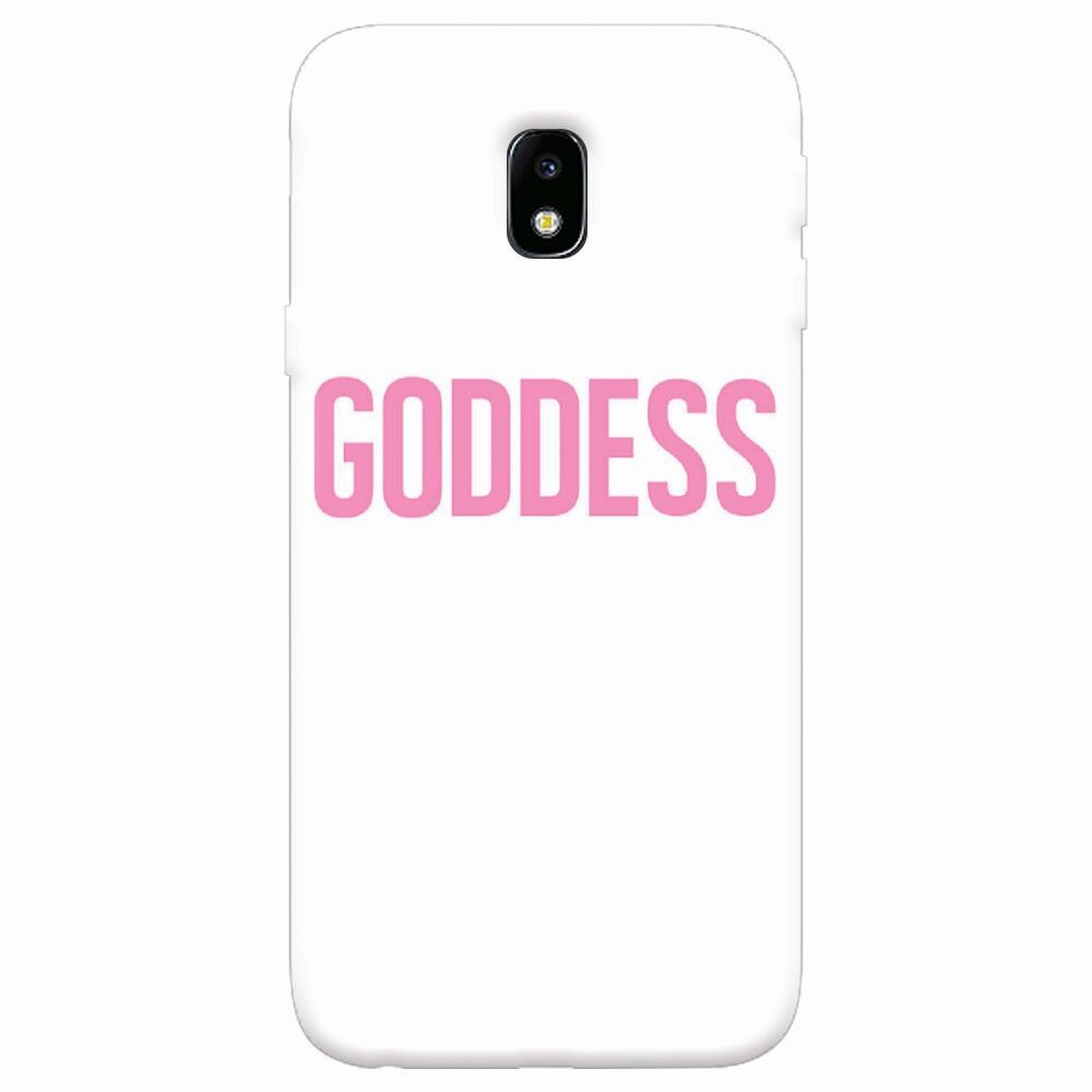 Husa silicon pentru Samsung Galaxy J7 Pro 2017, Goddess Girly