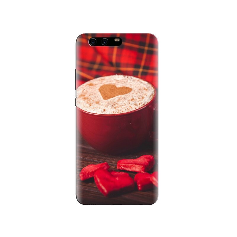 Husa Huawei P10 PLUS Cappuccino Hearts