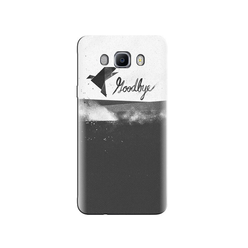 Husa Samsung J3 Goodbye Black And White Paper Bird