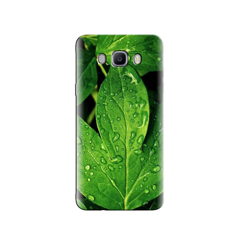 Husa Samsung J3 Morning Dew Green Leaf