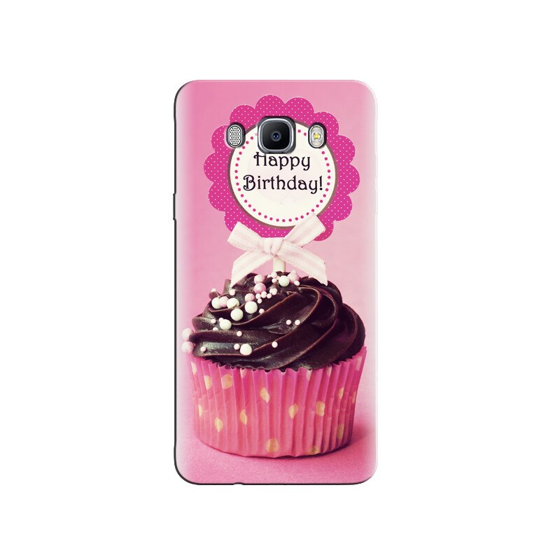 Husa Samsung J3 Happy Birthday Cupcake