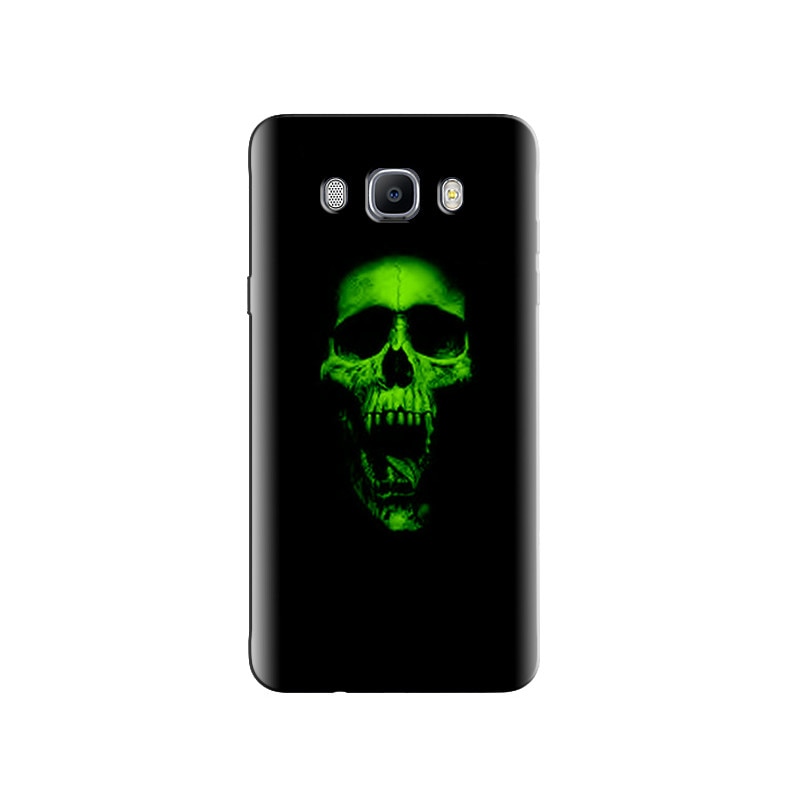 Husa Samsung J3 Green Skull