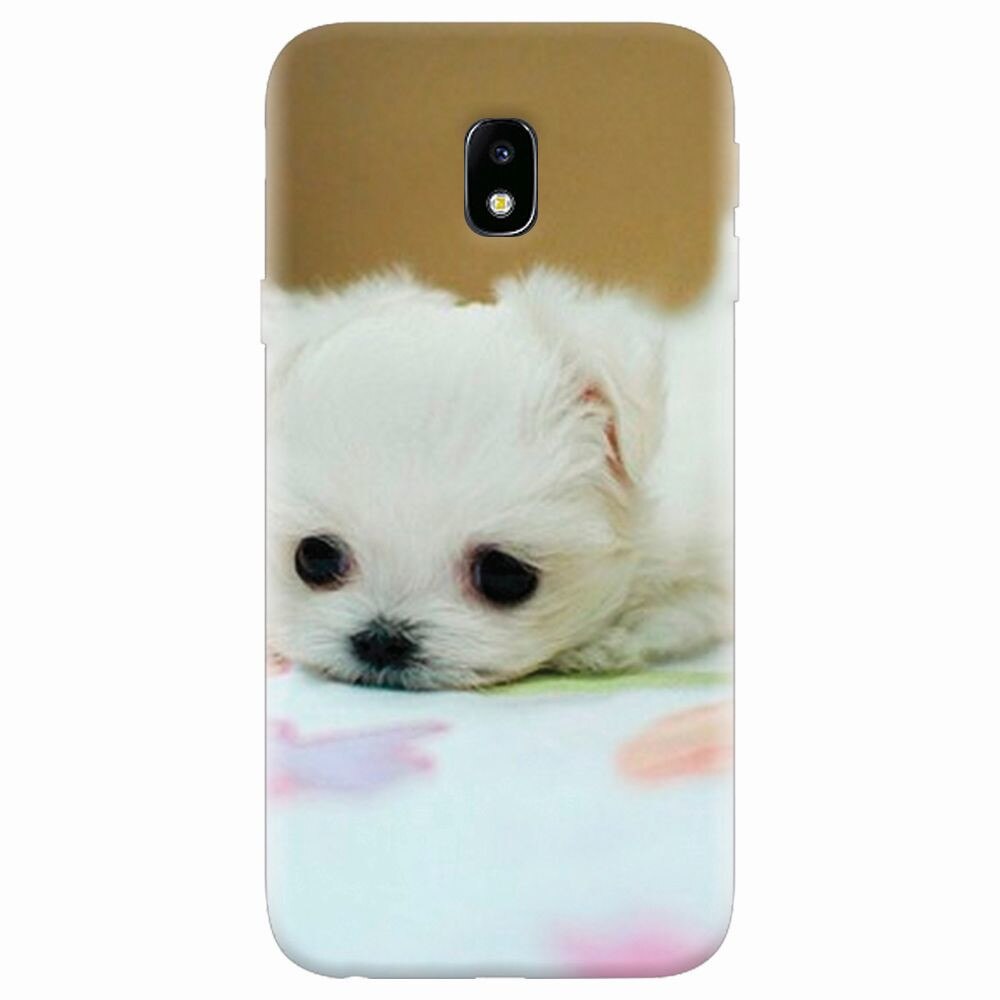 Husa silicon pentru Samsung Galaxy J7 Pro 2017, Puppies 001