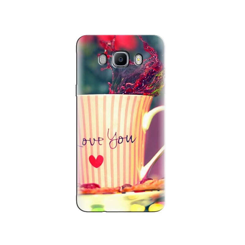 Husa Samsung J3 I Love You Tea Cup Valentines Day Gift